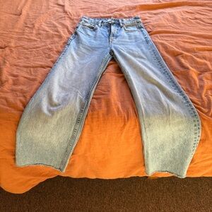 Pull&Bear Light Blue Flare Jeans